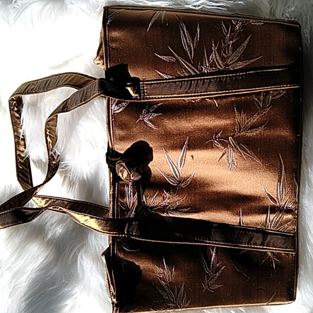Brian Stanton purse bucket Style with drawstring top can be used in or out